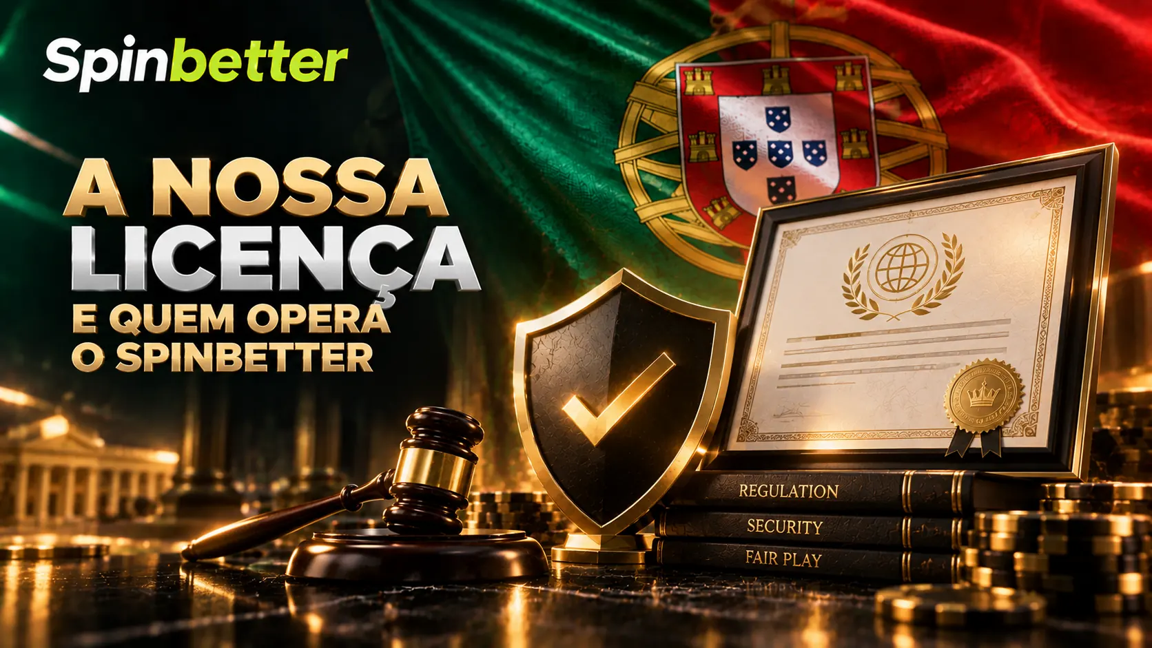 Licença e controlo do jogo